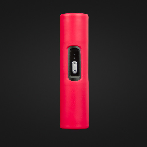 Red Silicone Skin for the Arizer Air SE and Air on black background
