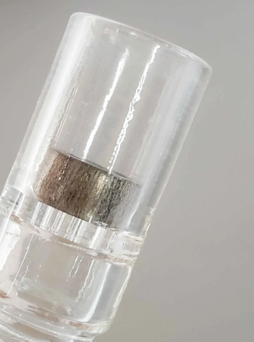 5mm Titanium BackSpacer in XL Chamber for Arizer Solo III device 5mm Titanium BackSpacer in XL Chamber for Arizer Solo III device