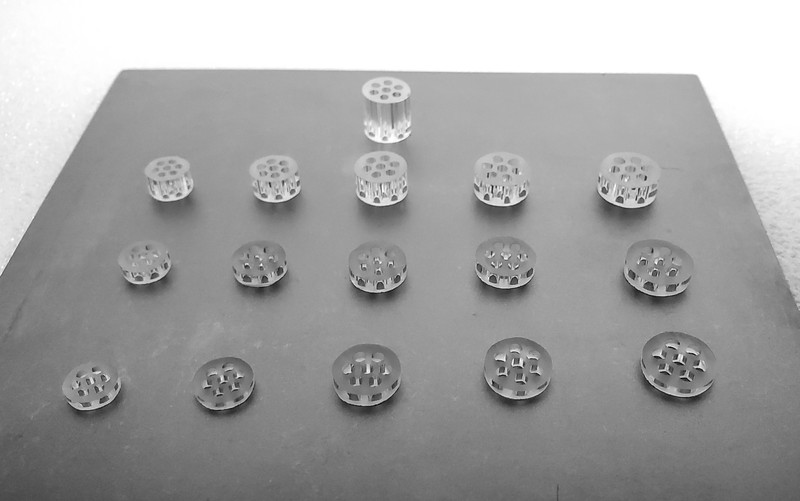 BackSpacer Array:  bottom row 2mm, 3mm above, 5mm on top full row with 10mm XL Solo III BackSpacer alone above.   BackSpacer Array:  bottom row 2mm, 3mm above, 5mm on top full row with 10mm XL Solo III BackSpacer alone above.