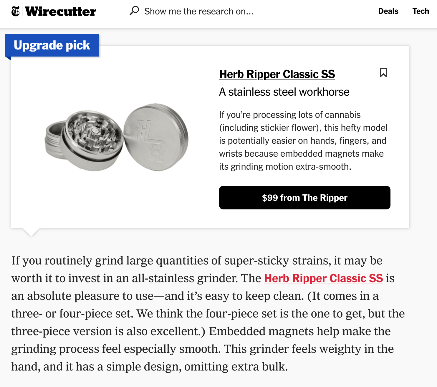 The Best Cannabis Grinder