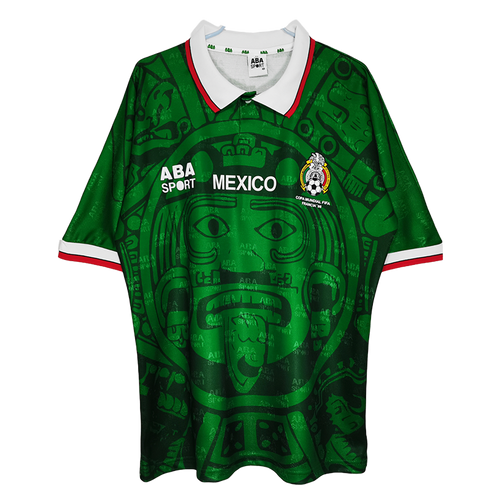 Mexico 1998 Men's Home Retro Shirt