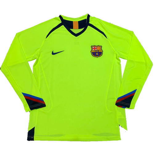 Barcelona 05/06 Men's Away Retro Long Sleeve Shirt
