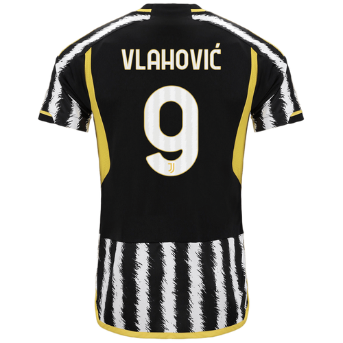VLAHOVIĆ #9 Juventus 23/24 Stadium Men's Home Shirt