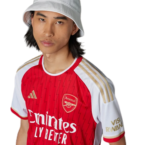 SAKA #7 Arsenal 23/24 Stadium Men's Home Shirt - Arsenal Font