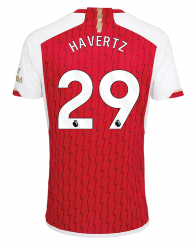 HAVERTZ #29 Arsenal 23/24 Stadium Men's Home Shirt - PL Font