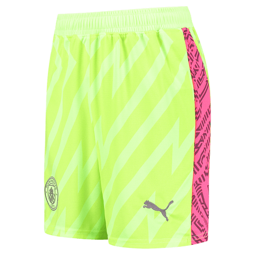 Manchester City 23/24 Men's Neon Yellow Goalkeeper Long Sleeve Shirt