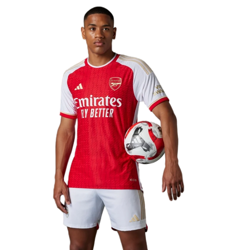 RICE #41 Arsenal 23/24 Authentic Men's Home Shirt - PL Font