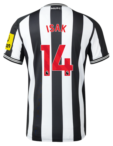 ISAK #14 Newcastle United 23/24 Stadium Men's Home Shirt - PL Font