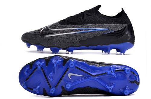 Nike Phantom GX Elite FG Football Boots - Drak Gray/Blue