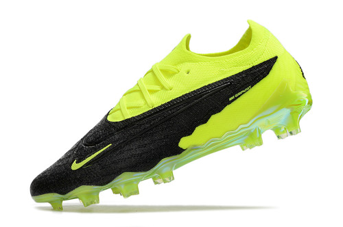 Nike Phantom GX Elite FG Football Boots - Neon Yellow/Black