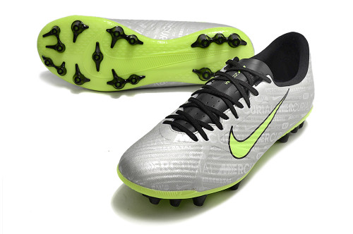 Nike Mercurial Vapor XV Academy AG Football Boots - Gry/Neon Yellow