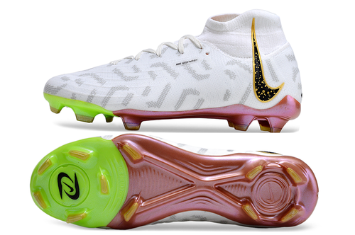 Nike Phantom Luna II Elite FG Football Boots - White/Metallic Gold