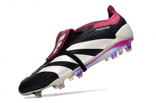 adidas Predator 30 Elite FG Fold-Over Tongue - Black/White
