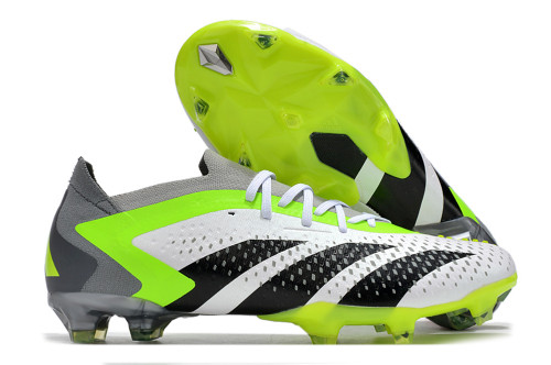adidas Predator Accuracy.1 Low FG - White/Black/Neon Green