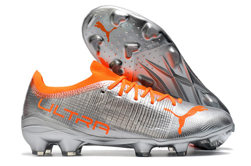 Puma Ultra 1.3 FG/AG - Silver/Orange
