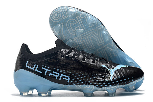 Puma Ultra 1.3 FG/AG - Black/Light Blue