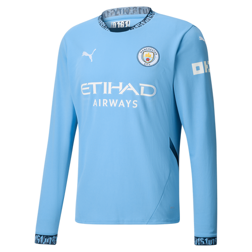 Manchester City 24/25 Men's Home Long Sleeve Shirt