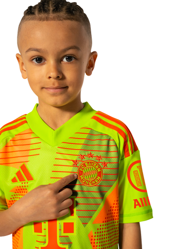 Bayern Munich 24/25 Kid's Home Goalkeeper Shirt and Shorts