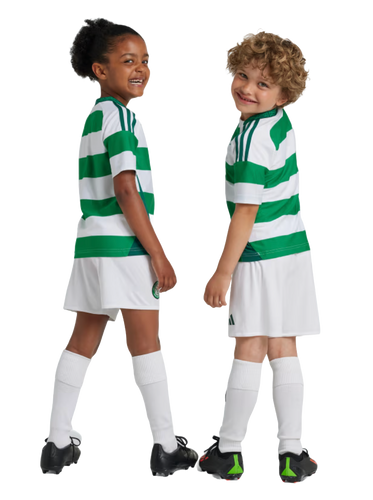 Celtic 24/25 Kid's Home Shirt and Shorts