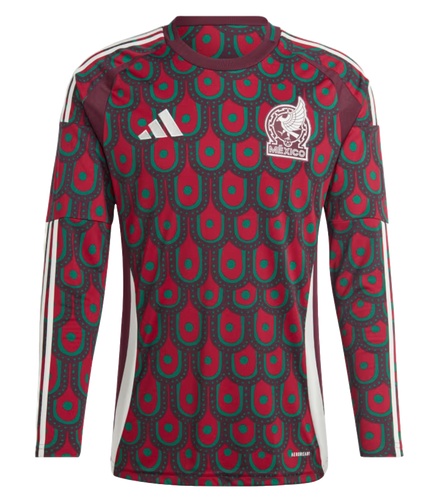 Mexico 2024 Men's Home Long Sleeve Shirt