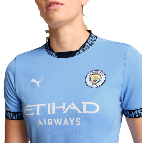 DE BRUYNE #17 Manchester City 24/25 Women's Home Shirt - Man City Font