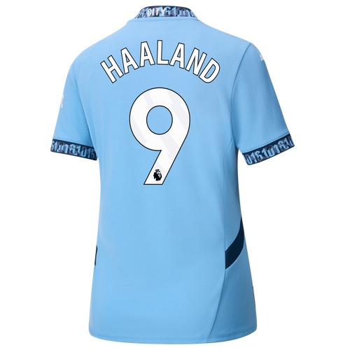 HAALAND #9 Manchester City 24/25 Women's Home Shirt - PL Font