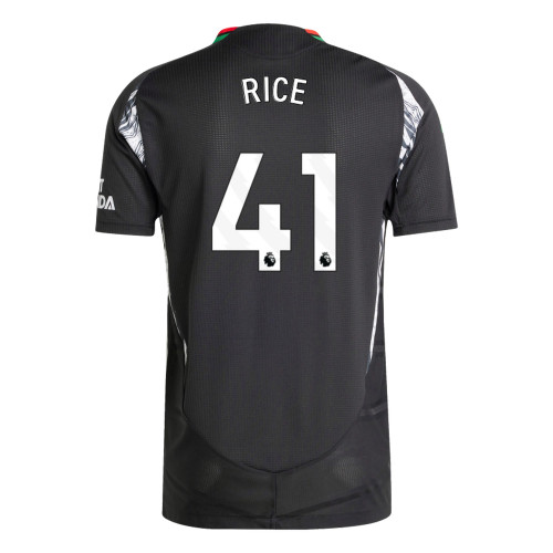 RICE #41 Arsenal 24/25 Authentic Men's Away Shirt - PL Font