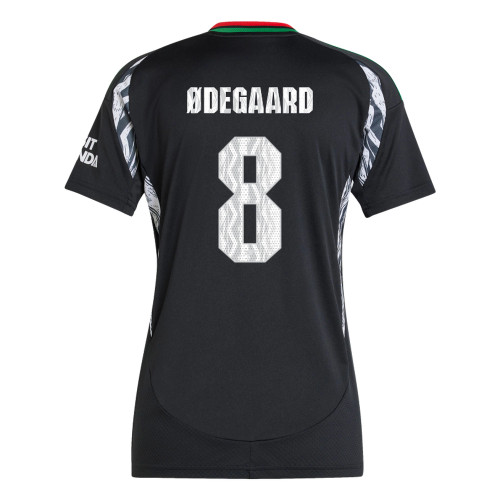 ØDEGAARD #8 Arsenal 24/25 Women's Away Shirt - Arsenal Font