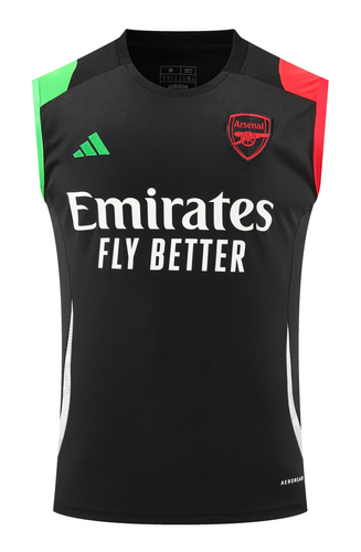 Arsenal 24/25 Men's Black Training Tank Top