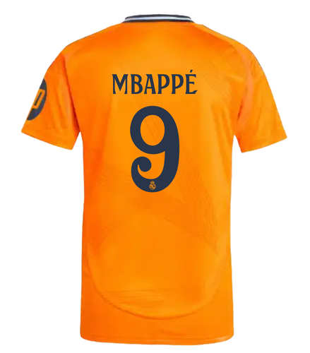 MBAPPÉ #9 Real Madrid 24/25 Stadium Men's Away Shirt