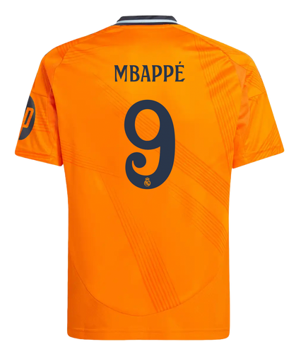 MBAPPÉ #9 Real Madrid 24/25 Kid's Away Shirt and Shorts