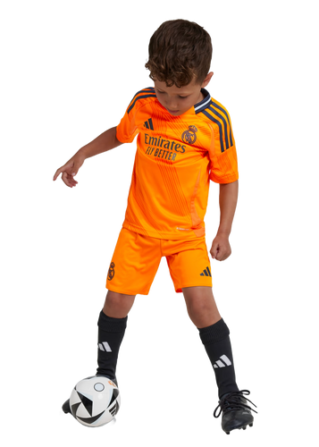 MBAPPÉ #9 Real Madrid 24/25 Kid's Away Shirt and Shorts