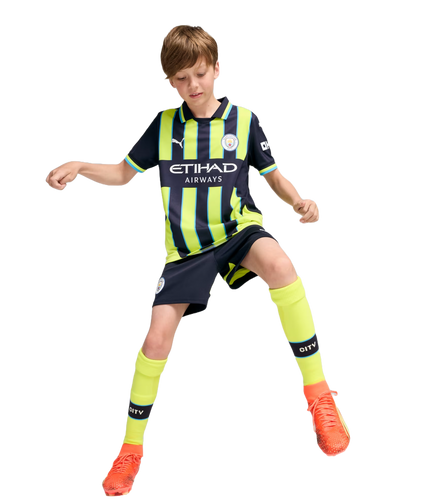 Manchester City 24/25 Kid's Away Shirt and Shorts