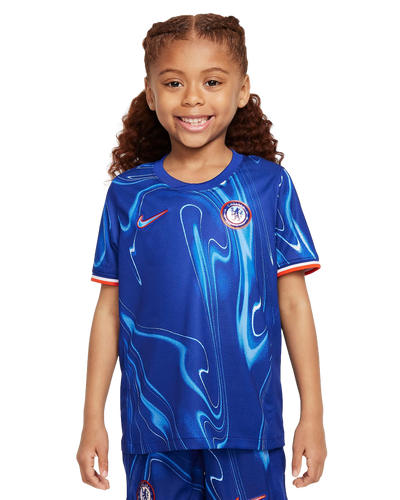 PALMER #20 Chelsea 24/25 Kid's Home Shirt and Shorts - Chelsea Font