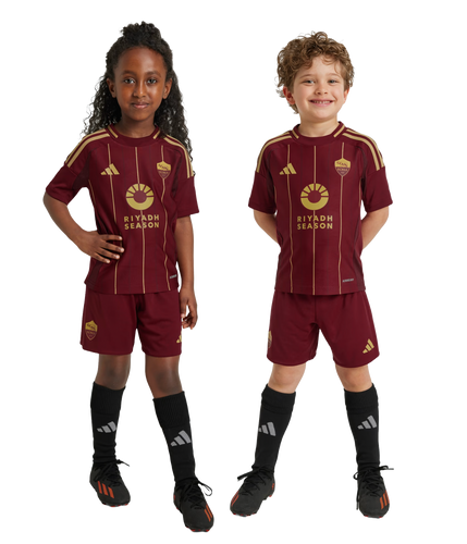 AS Roma 24/25 Kid's Home Shirt and Shorts