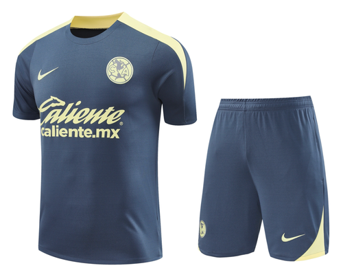 CF América 24/25 Men's Blue-Gray Training Shirt