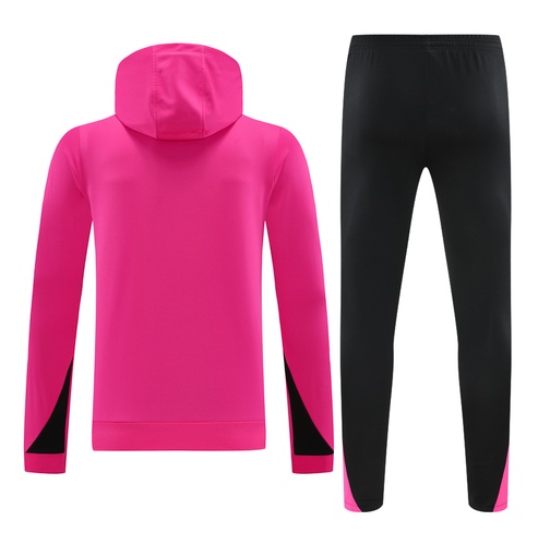 Chelsea 24/25 Men's Pink Hoodie Tracksuit