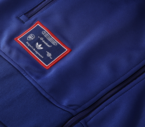 Arsenal 24/25 Men's Originals Blue Long Zip Jacket