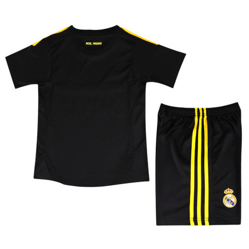 Real Madrid 11/12 Kid's Away Goalkeeper Retro Mini-Kit