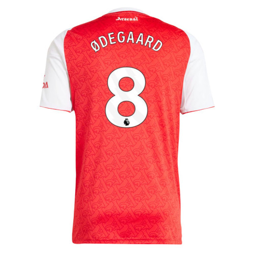 ØDEGAARD #8 Arsenal 25/26 Stadium Men's Home Shirt - PL Font