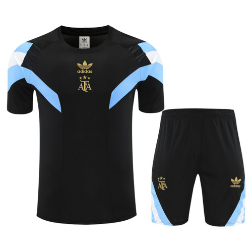 Argentina 2025 Men's Black Training Shirt