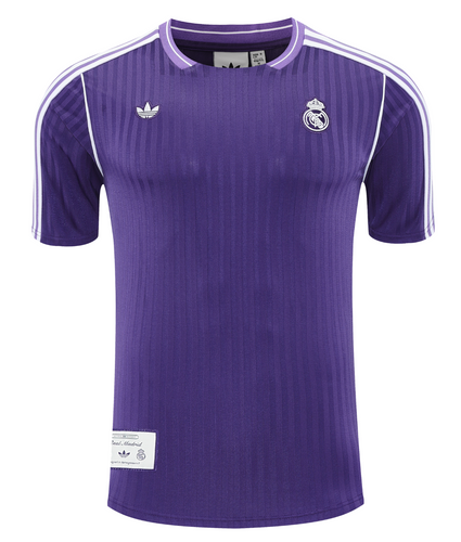 Real Madrid 25/26 Men's Purple Terrace Icon Shirt