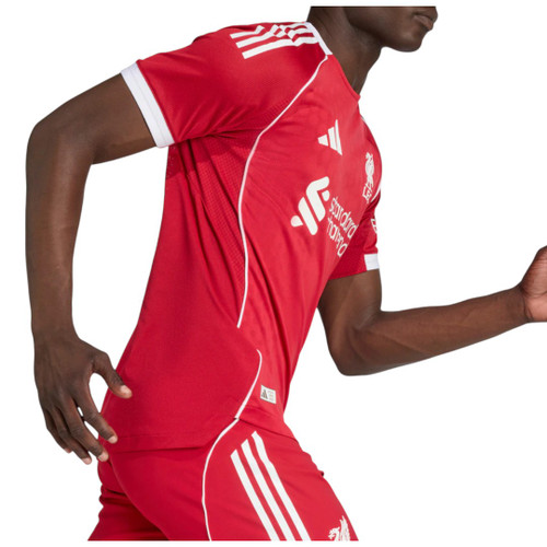 M.SALAH #11 Liverpool 25/26 Authentic Men's Home Shirt - PL Font