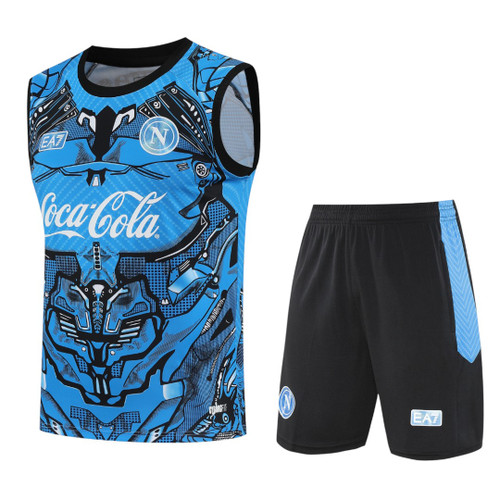 SSC Napoli 25/26 Men's Blue Training Tank Top