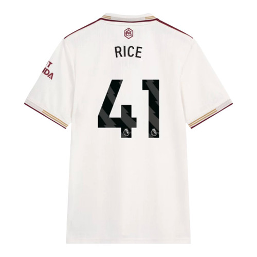 RICE #41 Arsenal 25/26 Authentic Men's Third Shirt - PL Font
