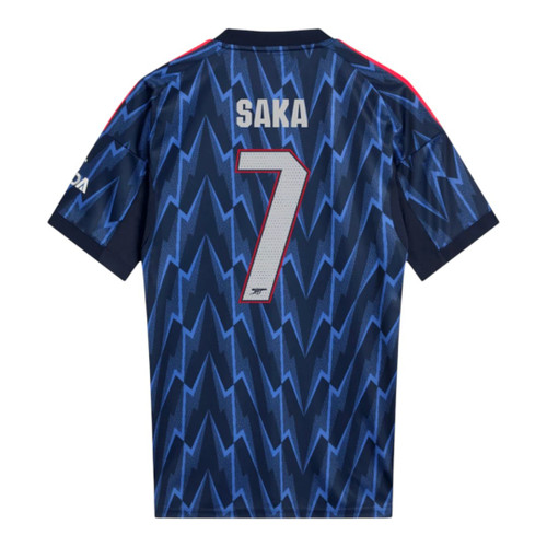 SAKA #7 Arsenal 25/26 Stadium Men's Away Shirt - Arsenal Font
