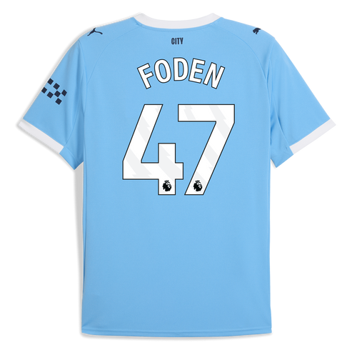 FODEN #47 Manchester City 25/26 Women's Home Shirt - PL Font