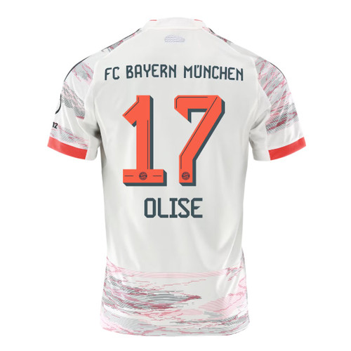 OLISE #17 Bayern Munich 25/26 Stadium Men's Away Shirt