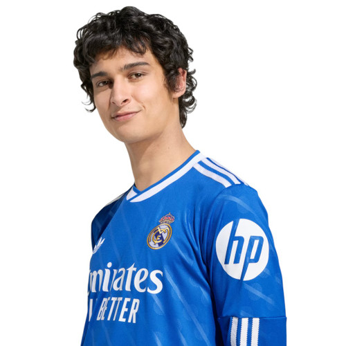 VINI JR #7 Real Madrid 25/26 Men's Third Long Sleeve Shirt