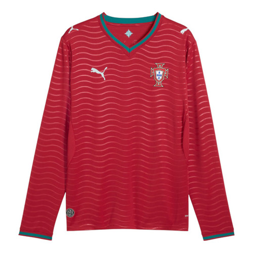 Portugal 2026 Men's Home Long Sleeve Shirt